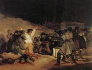 Francisco de goya y Lucientes The Executios of May3,1808,1804 oil painting
